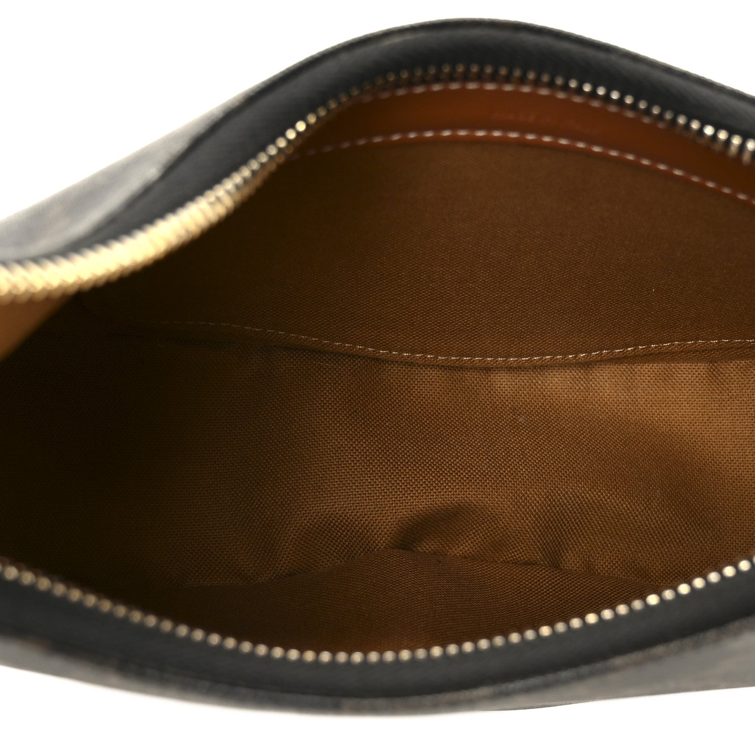 Triomphe Canvas Calfskin Ava Shoulder Bag Tan