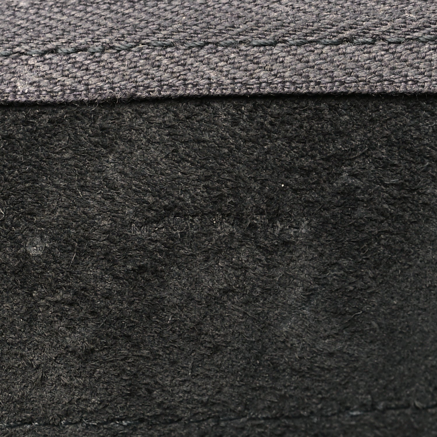 Grained Calfskin Nano Belt Bag Grey