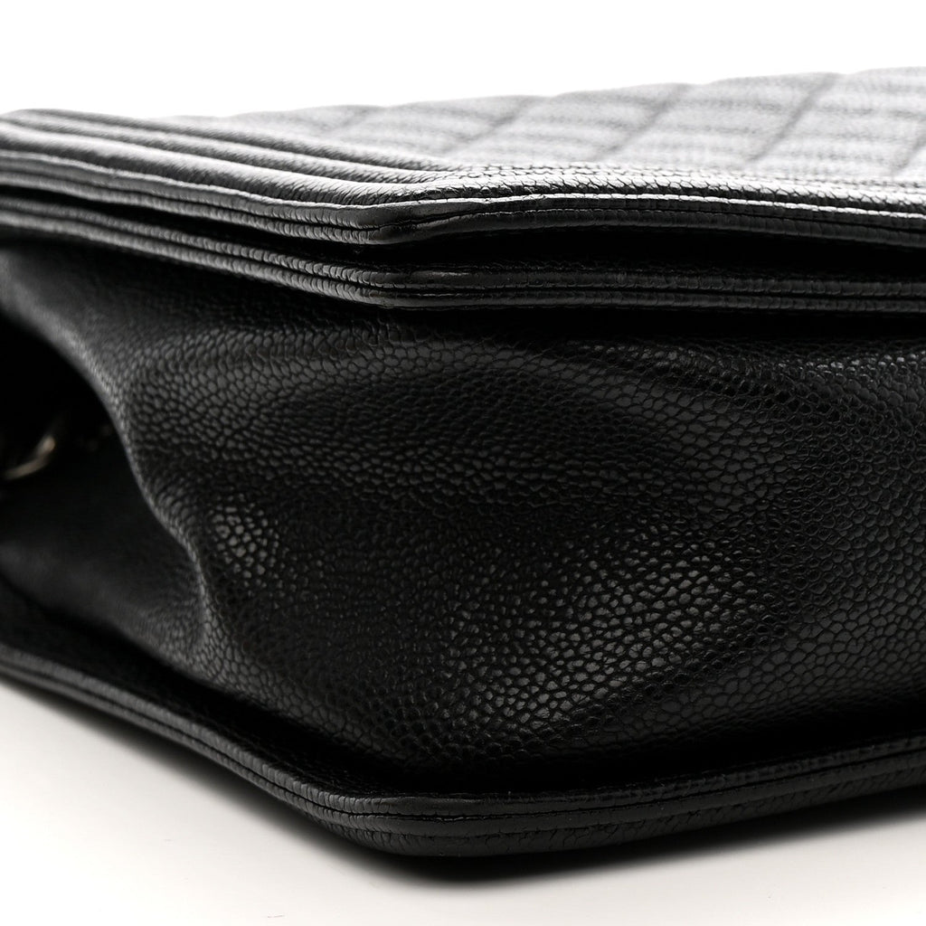 Caviar Quilted New Medium Boy Flap Black