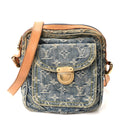 Denim Camera Bag Blue