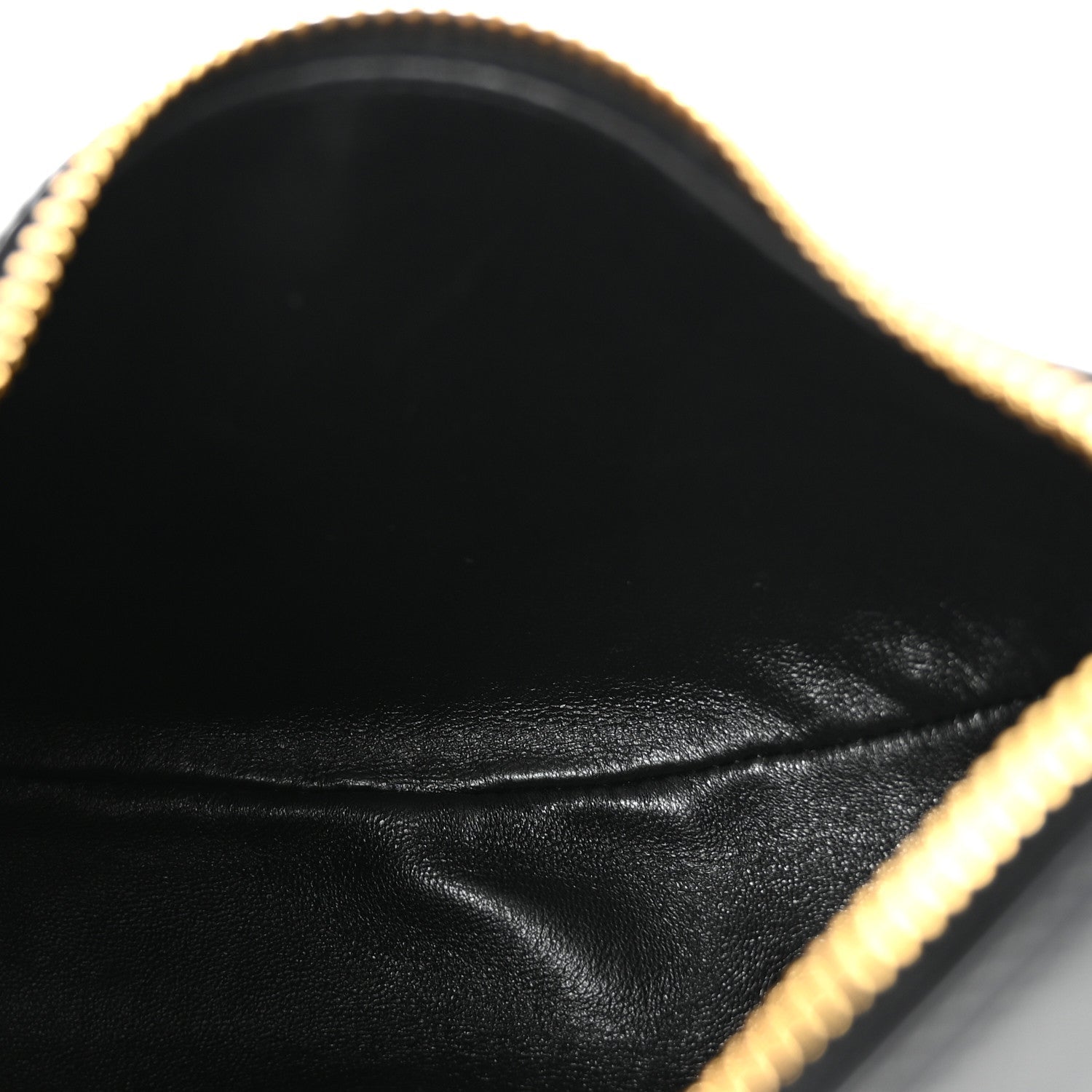 Soft Calfskin Arque Shoulder Bag Black