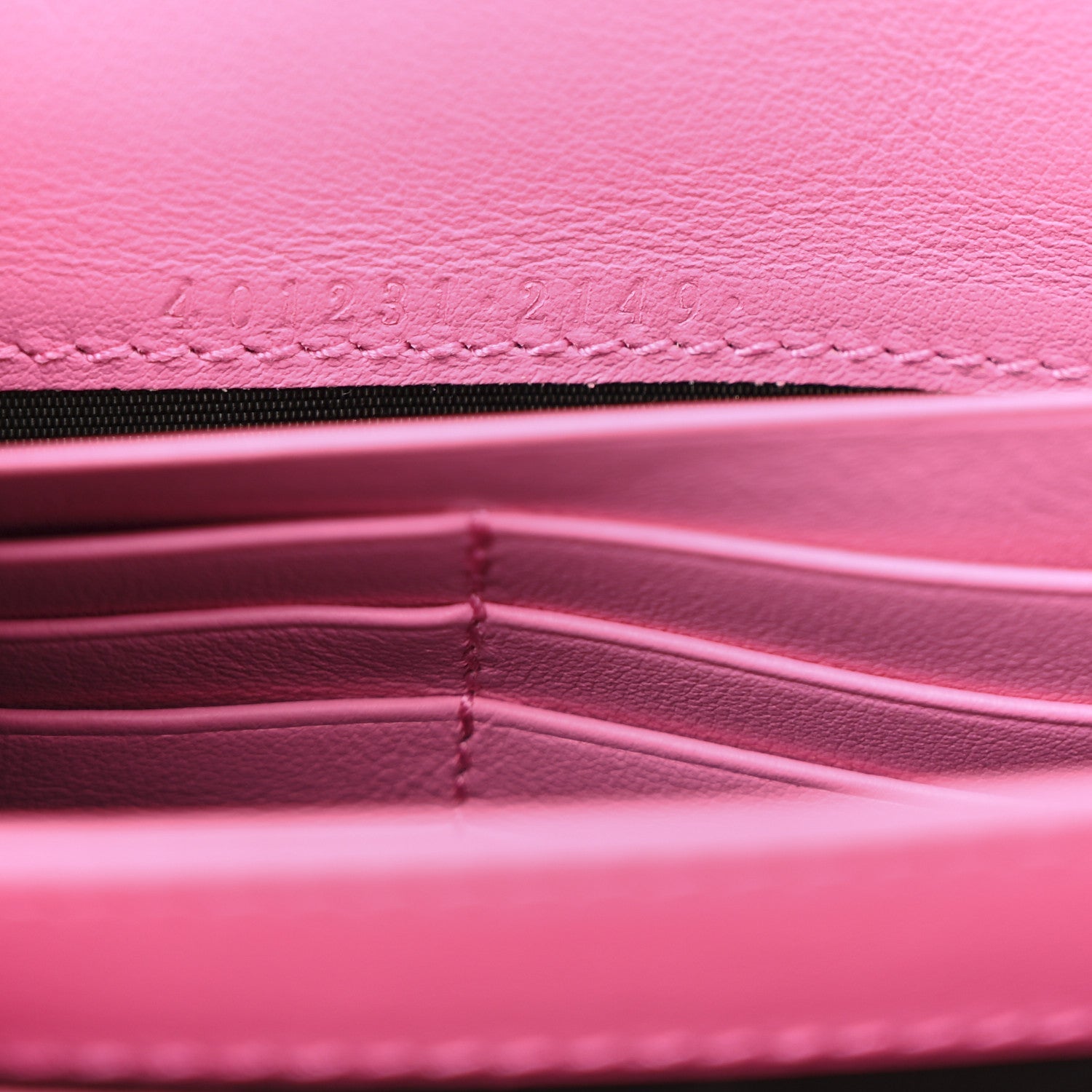 Suede Mini Dionysus Chain Wallet Pink Tropical Flower