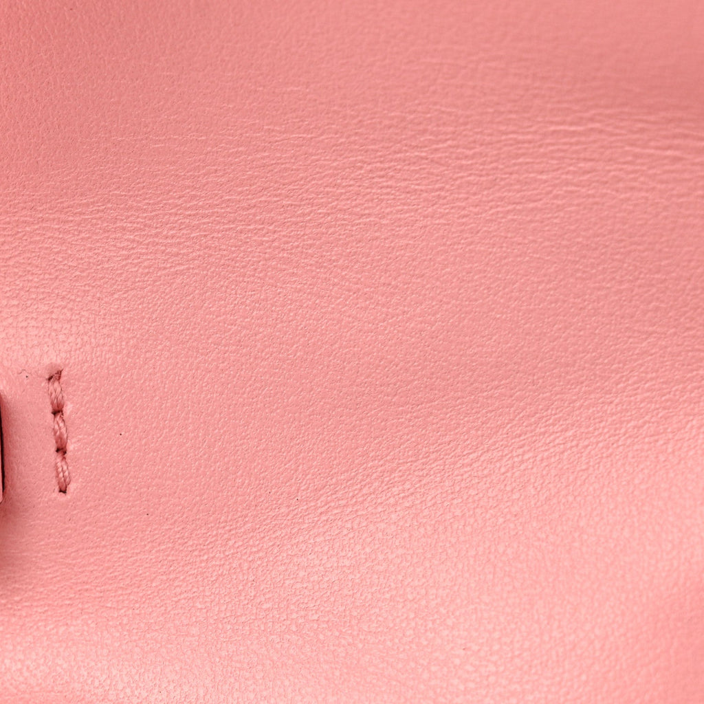 Calfskin Matelasse Super Mini GG Marmont Shoulder Bag Wild Rose