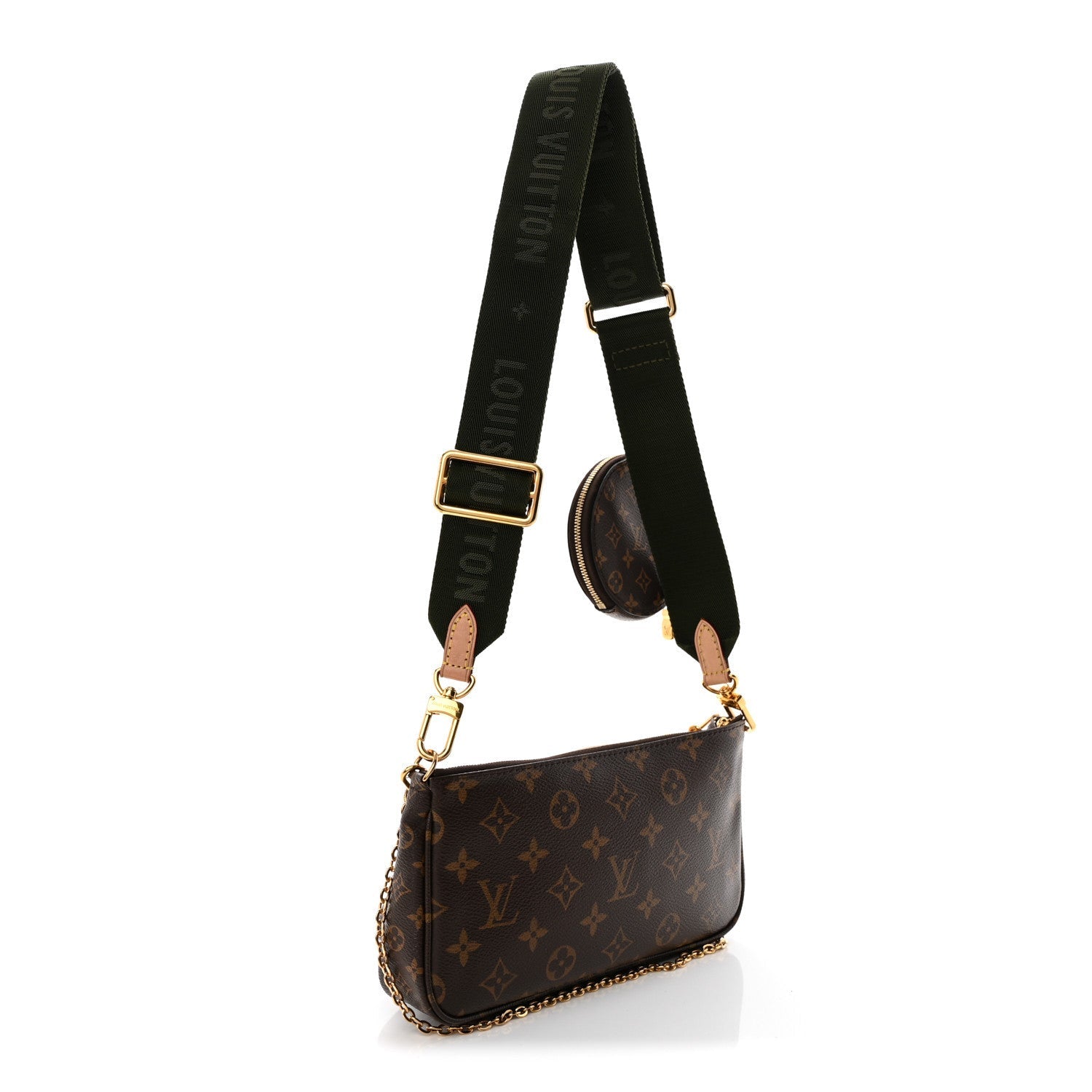 Monogram Multi Pochette Accessories Kaki