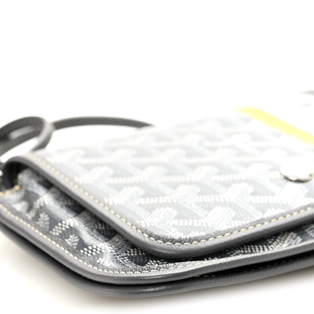 Goyardine Plumet Wallet Clutch Grey