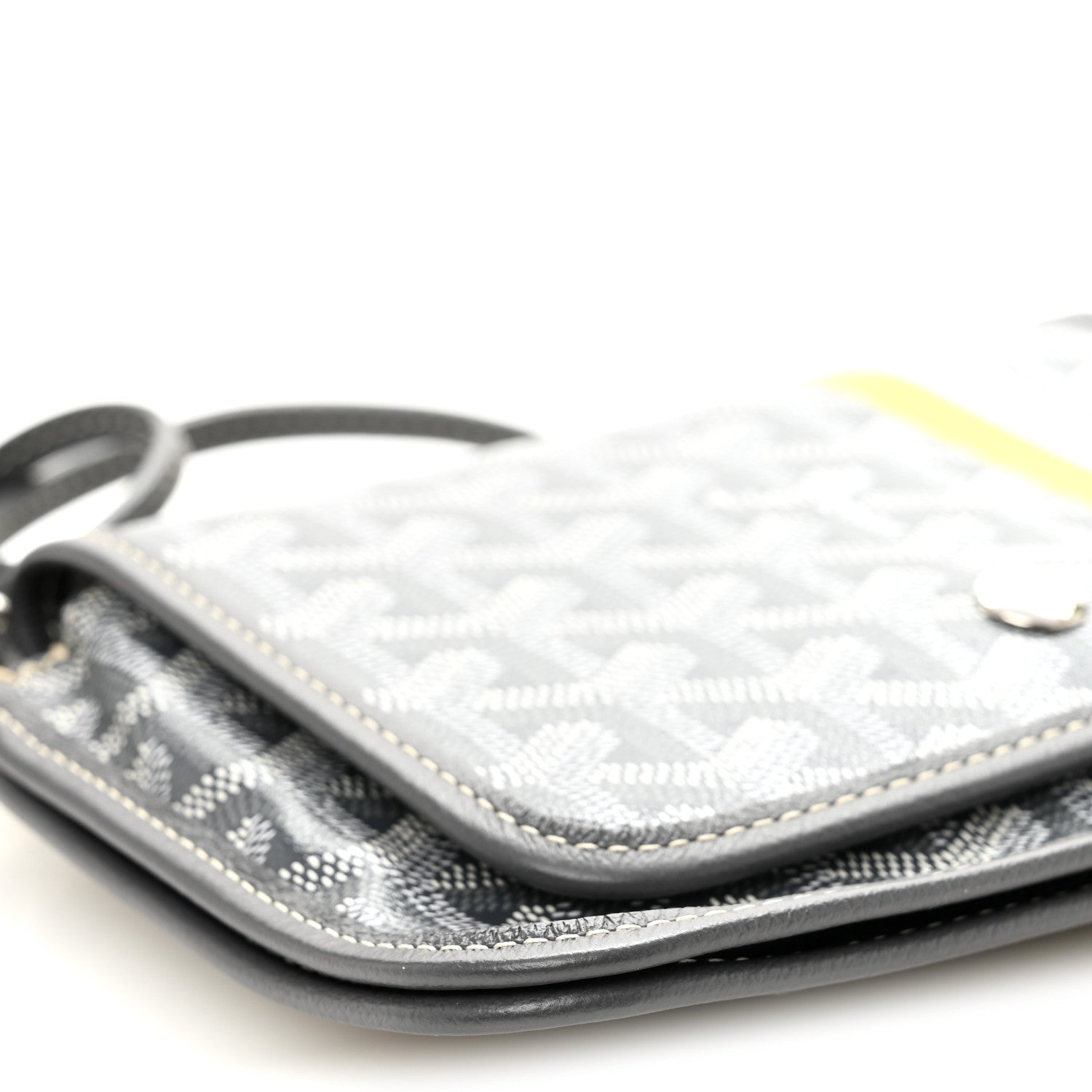 Goyardine Plumet Wallet Clutch Grey