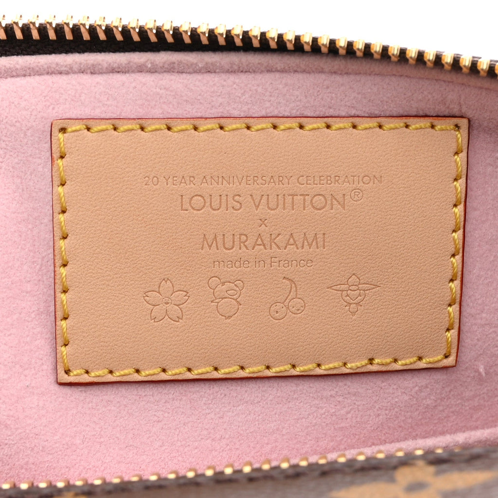 LV X TM Monogram Cherry Blossom Papillon Sakura Brown