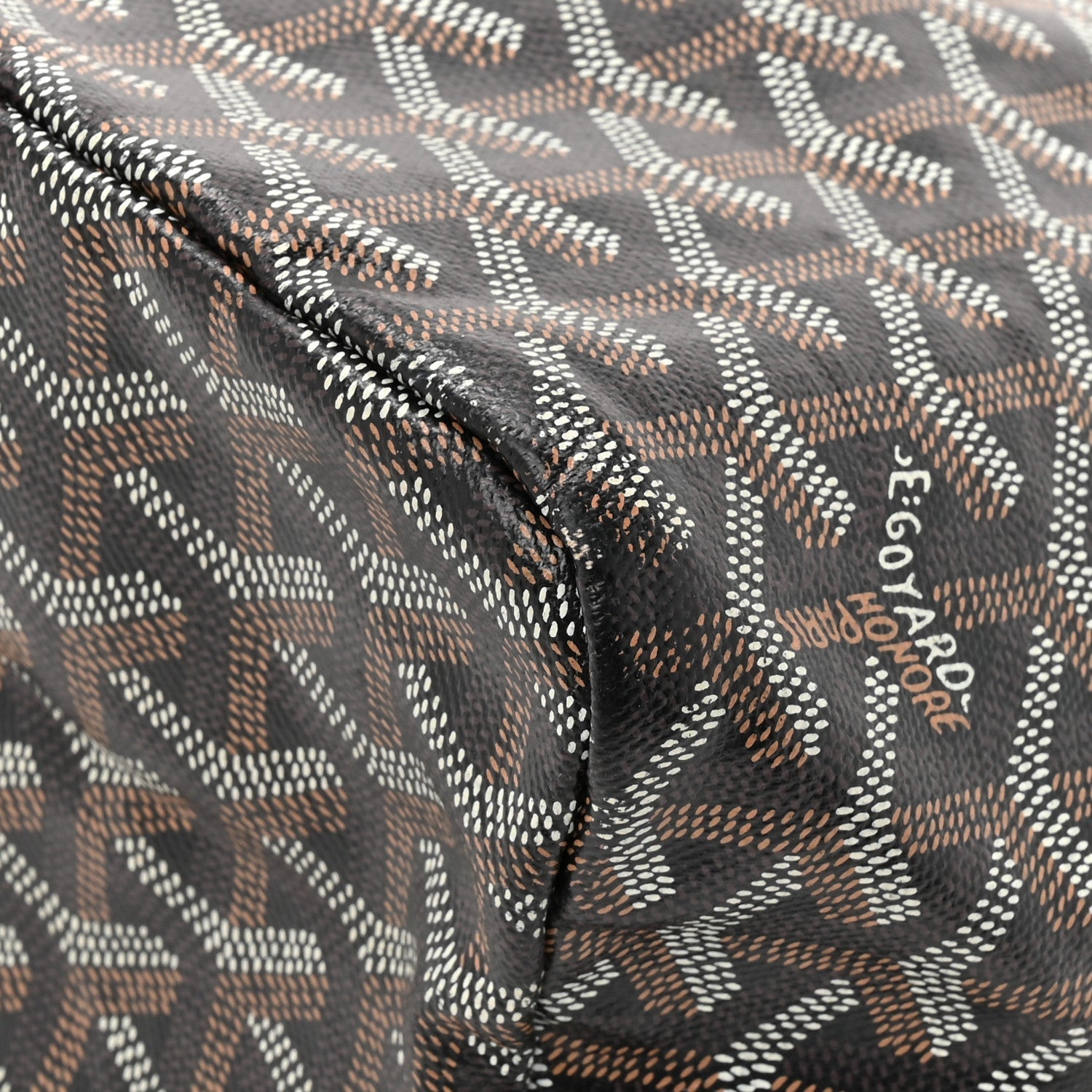 Goyardine Boheme Hobo Black