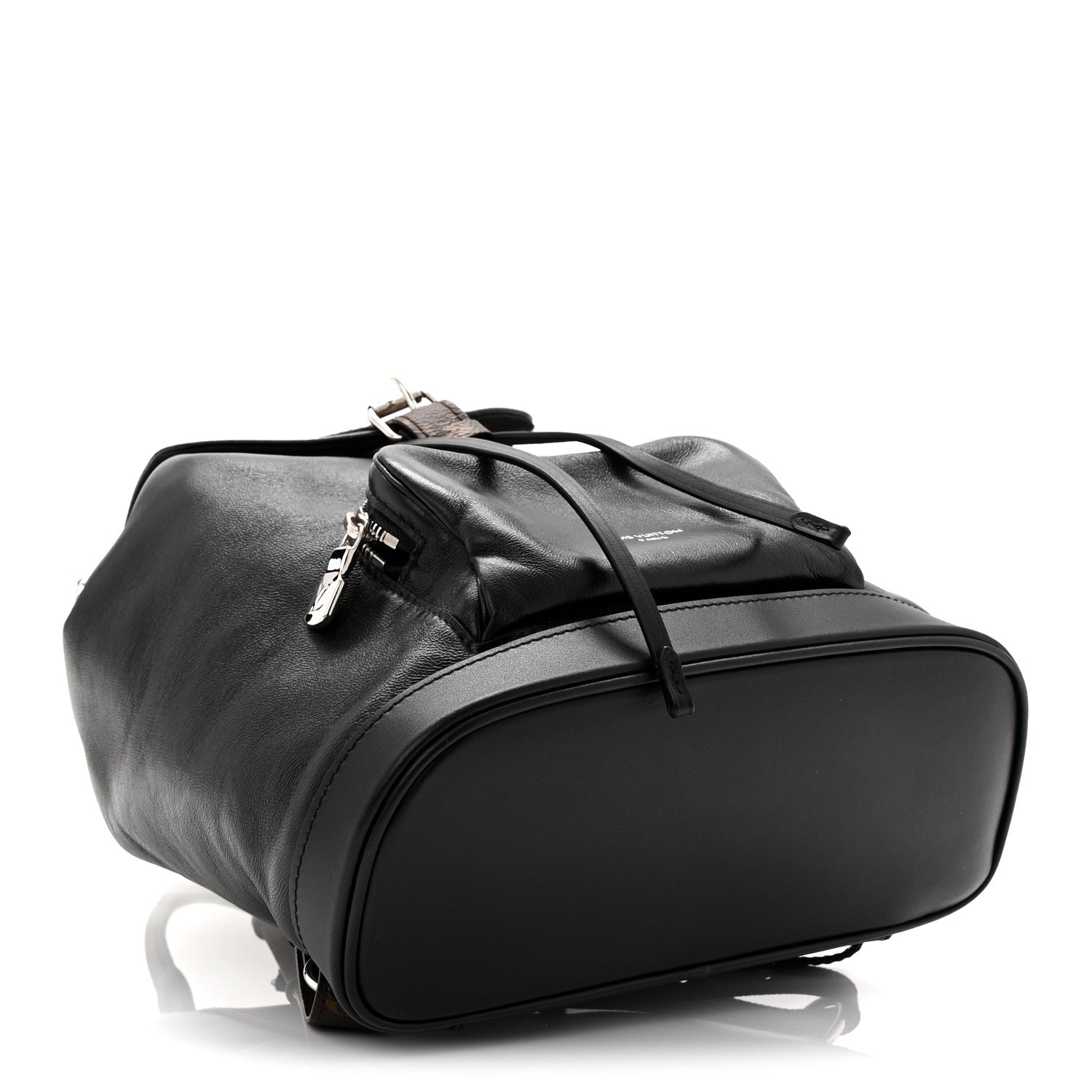 Lambskin Monogram Montsouris Vibe PM Black