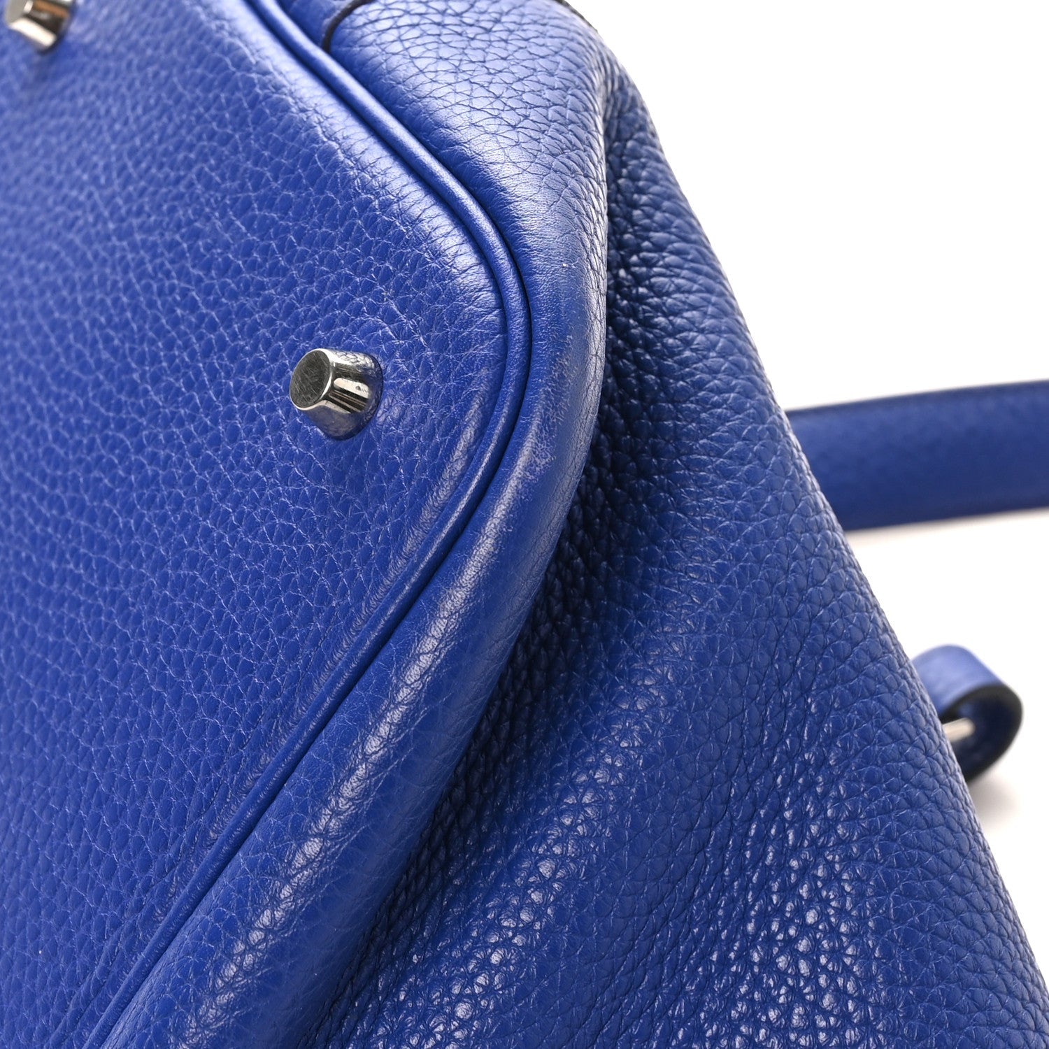 Taurillon Clemence Picotin Lock 22 MM Bleu Electrique