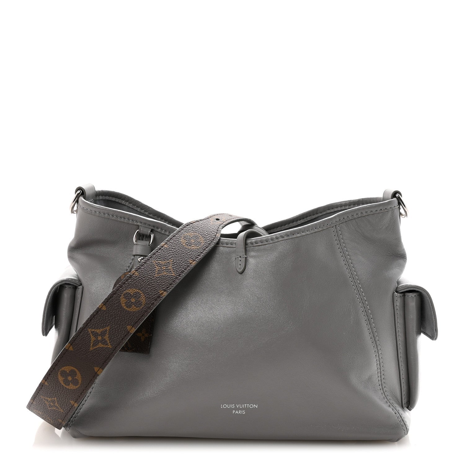 Lambskin CarryAll Cargo Vibe PM Trianon Gray
