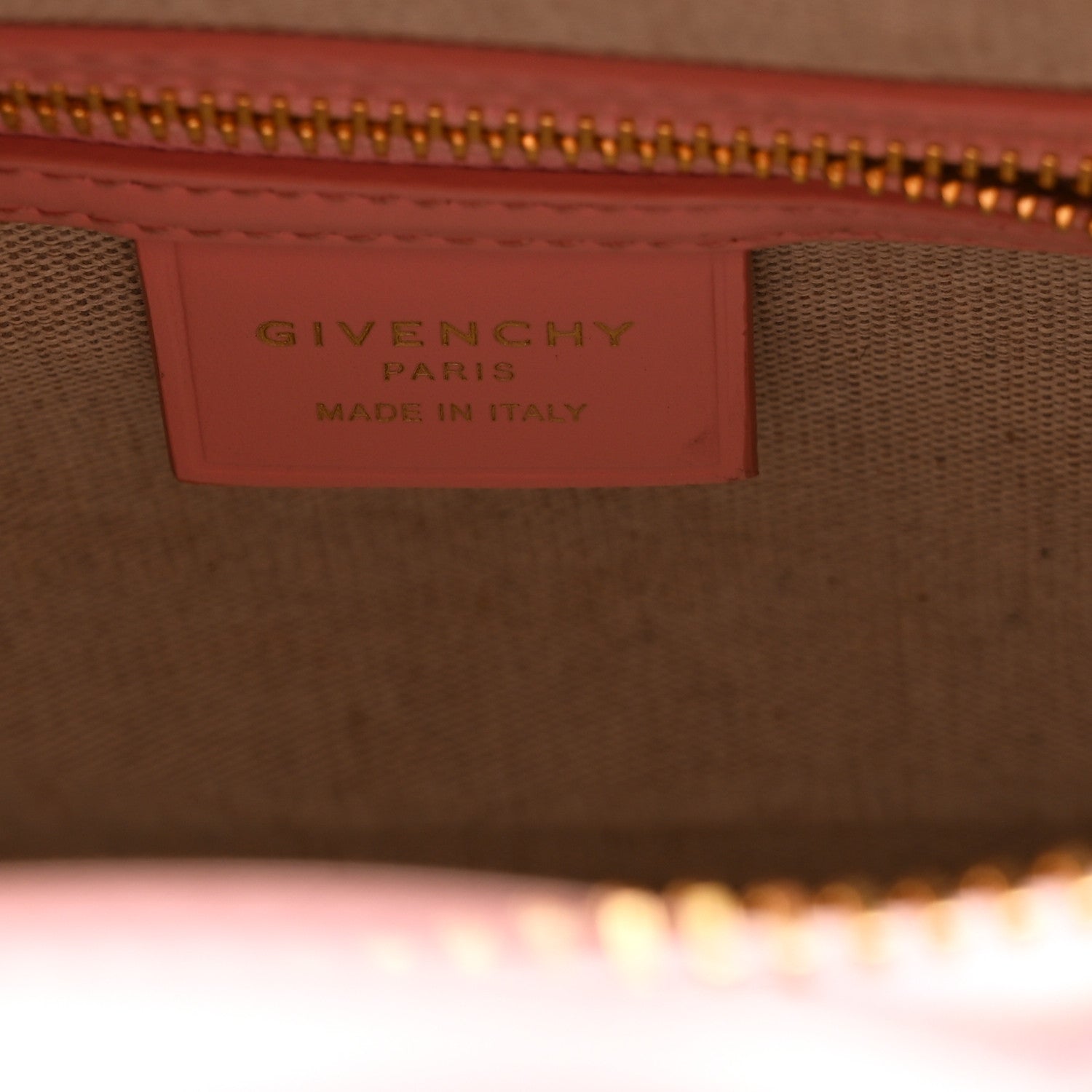 Shiny Lord Calfskin Mini Antigona Flamingo