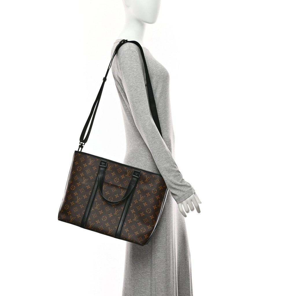 Monogram Macassar Weekend Tote PM