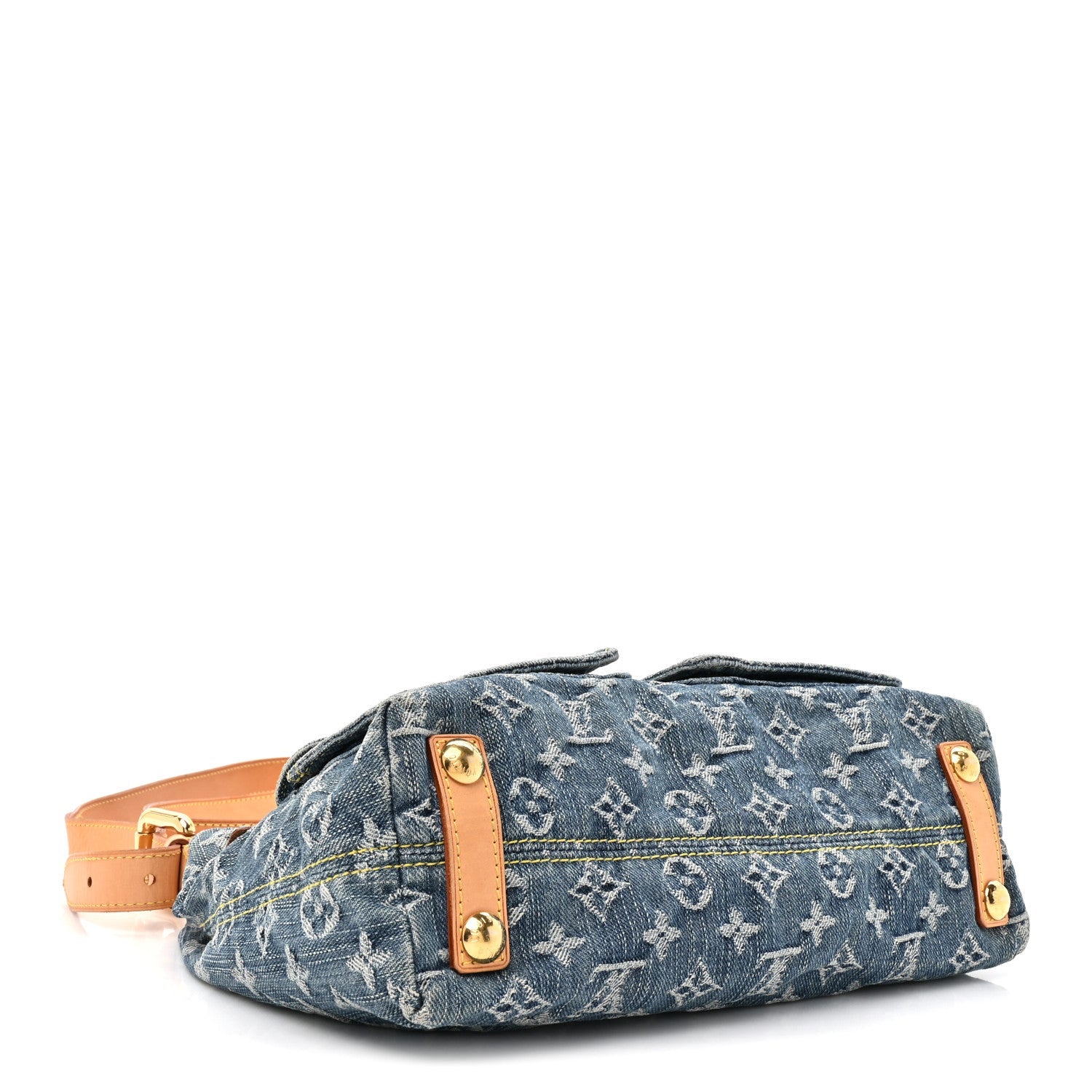 Monogram Denim Baggy PM Blue