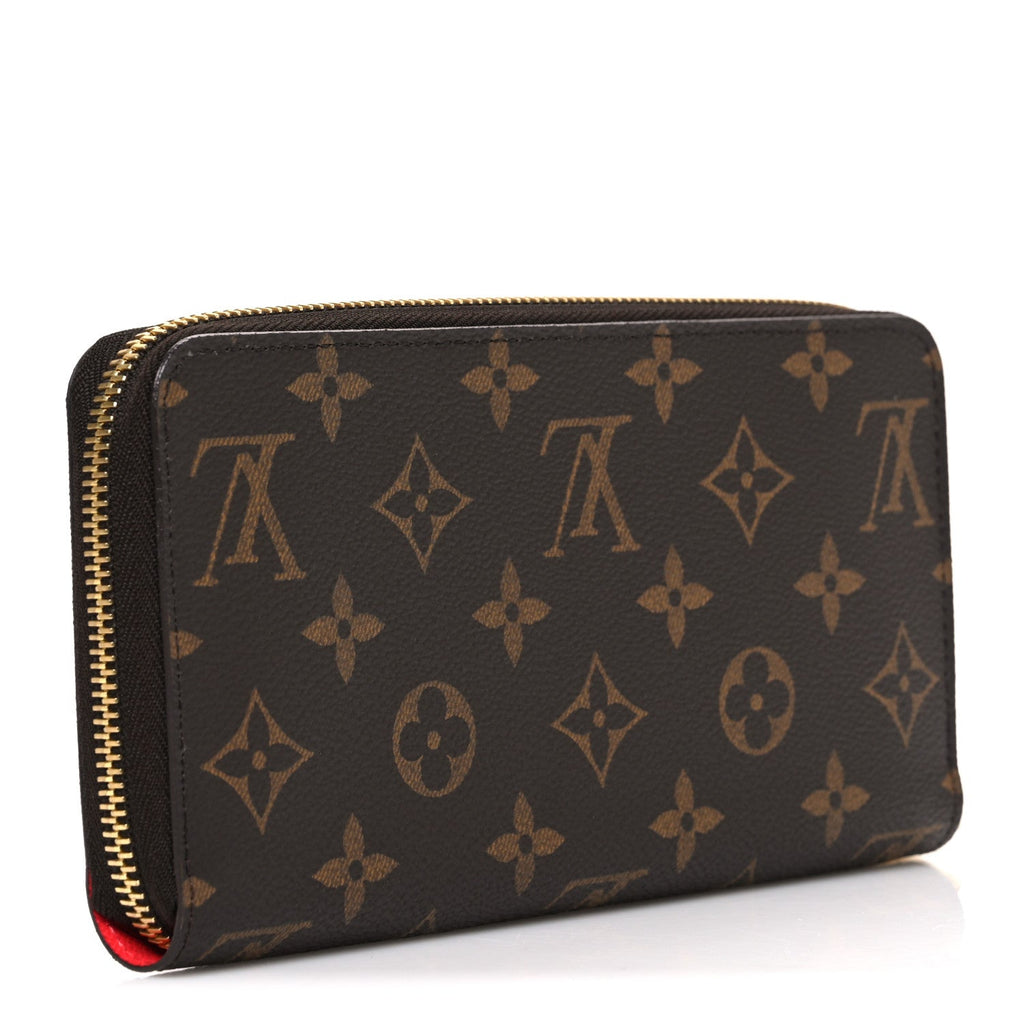 Monogram 2016 Christmas Animation Zippy Wallet Rouge