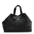 Calfskin Macrocannage Large Toujours Black
