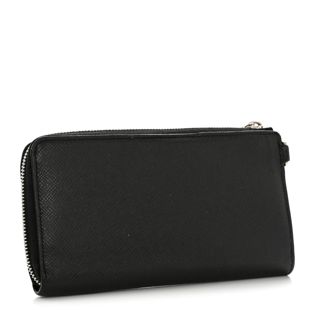 Taiga Dragonne Zippy Wallet Black