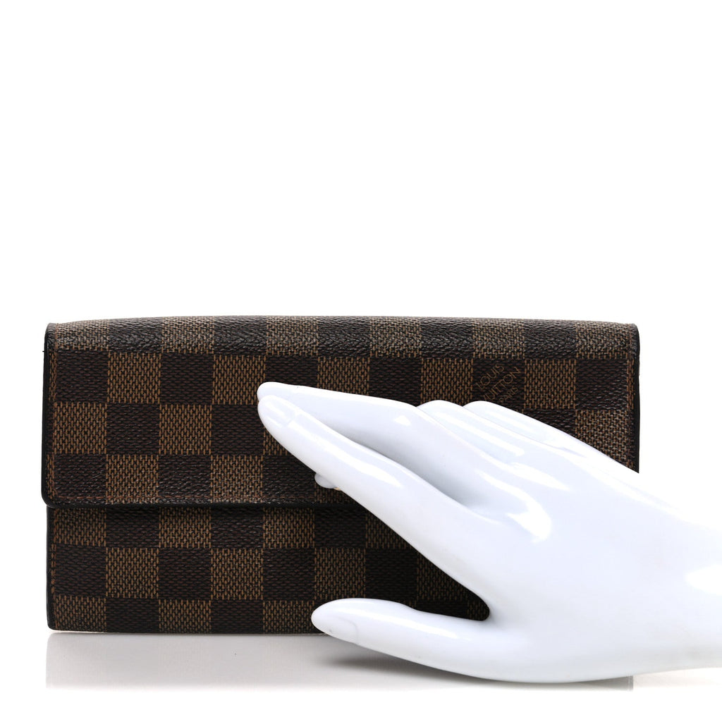 Damier Ebene Sarah Wallet
