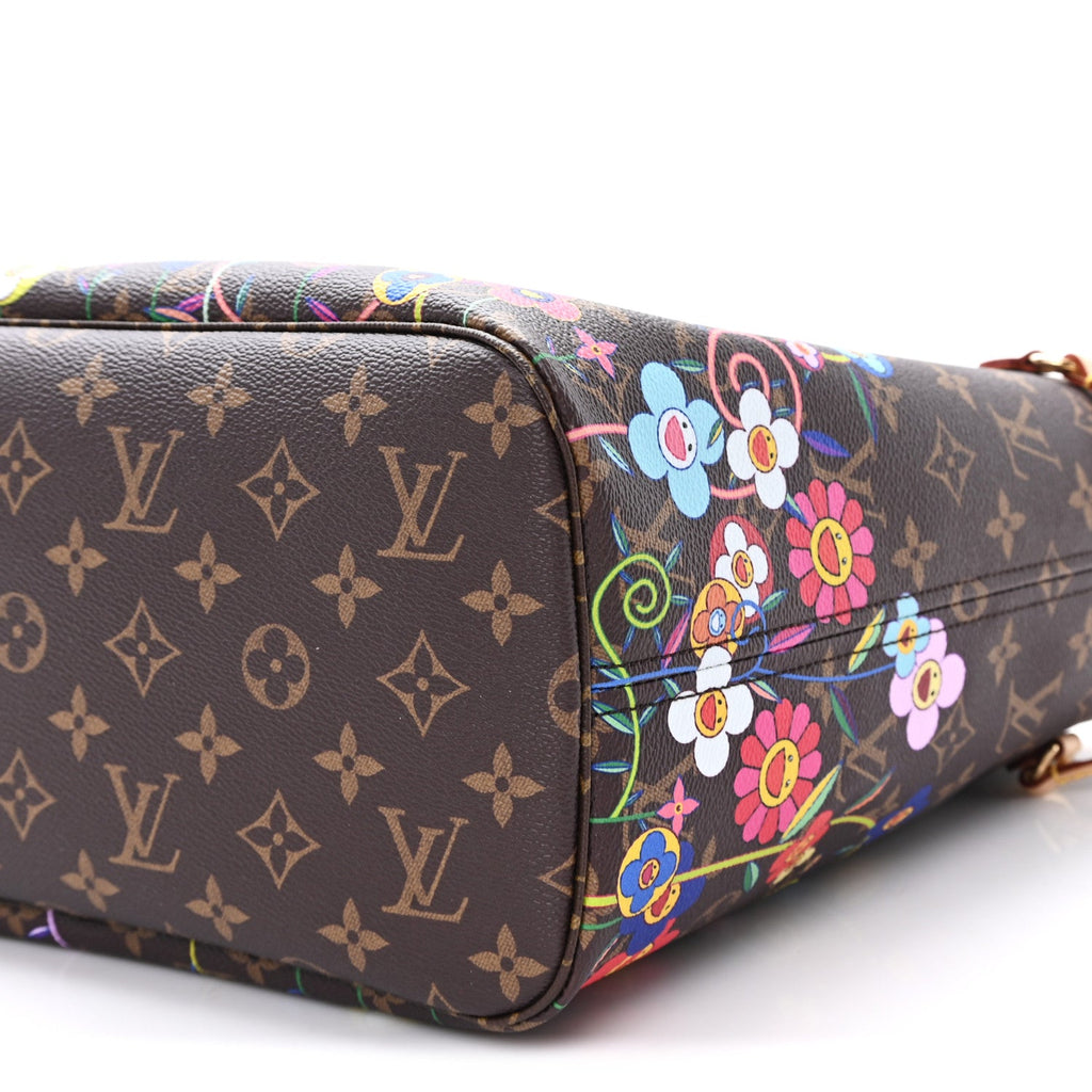LV X TM Monogram Flowers Neverfull MM
