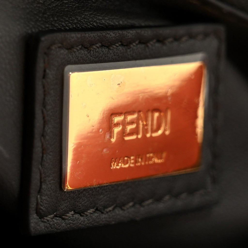 Nappa Colorblock Mini Peekaboo Iconic Satchel Rosa Fluo Oxigen Slate