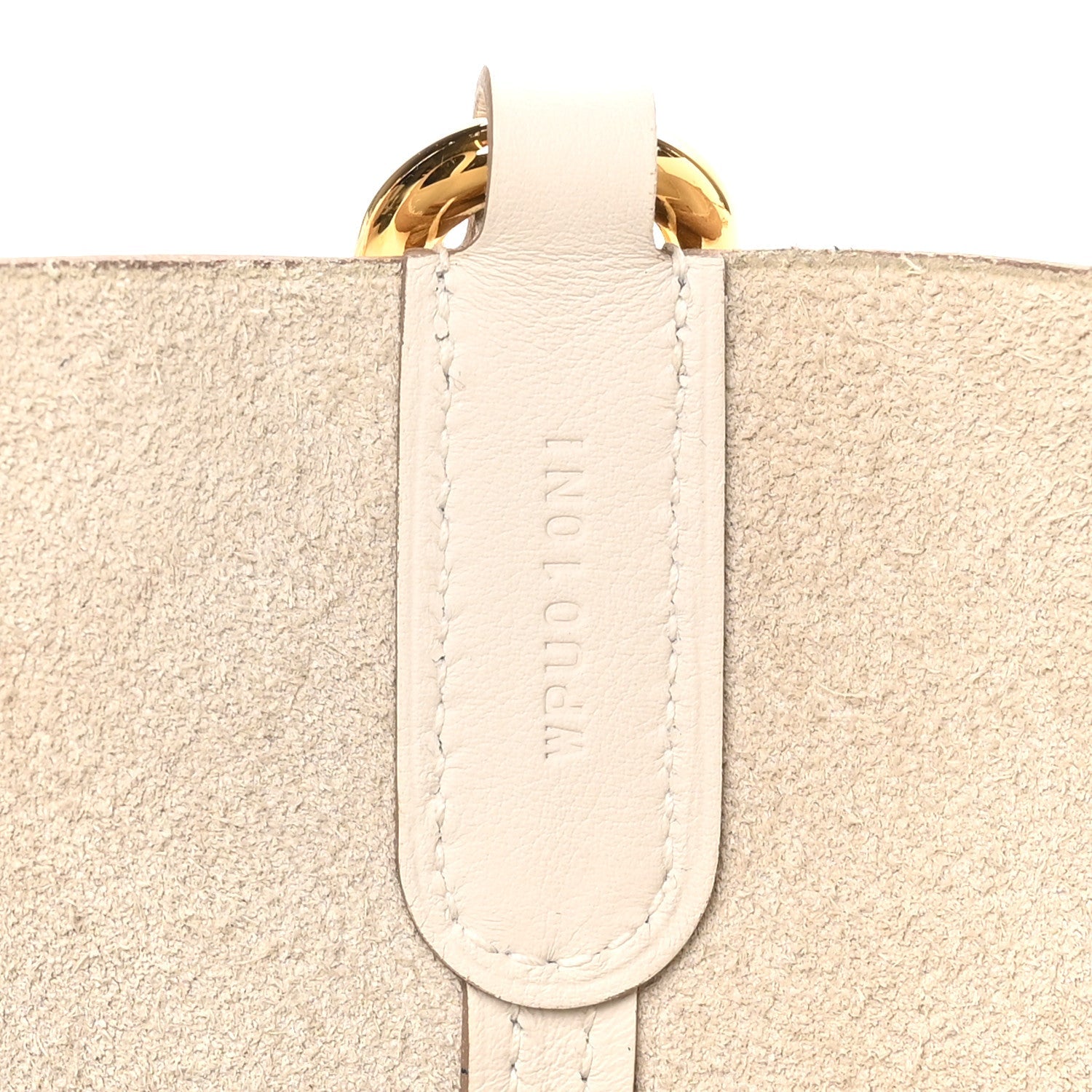Taurillon Clemence Swift In-The-Loop 18 Bag Gris Pale