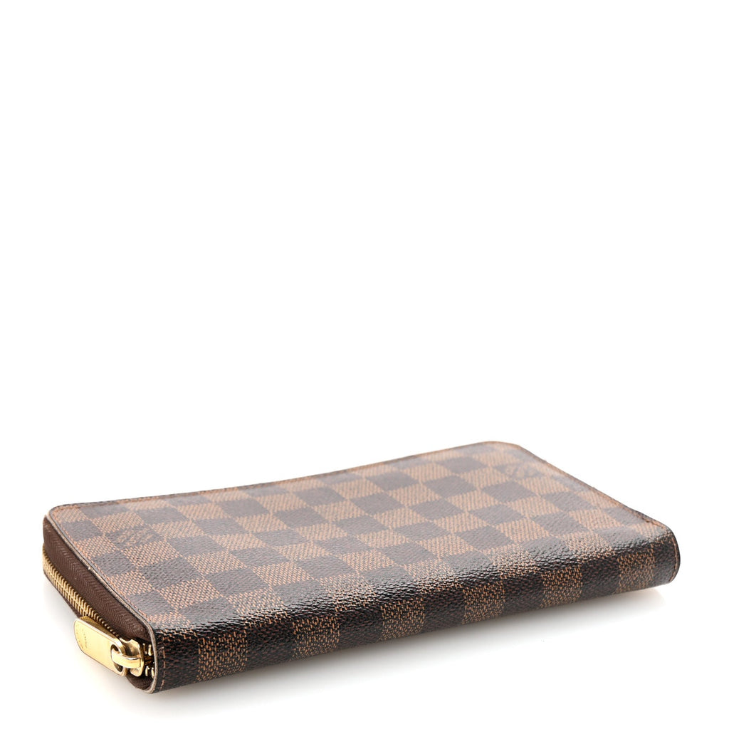 Damier Ebene Zippy Organizer Wallet