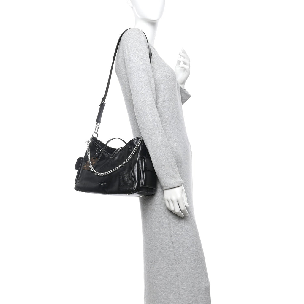 Lambskin CarryAll Cargo Vibe PM Black
