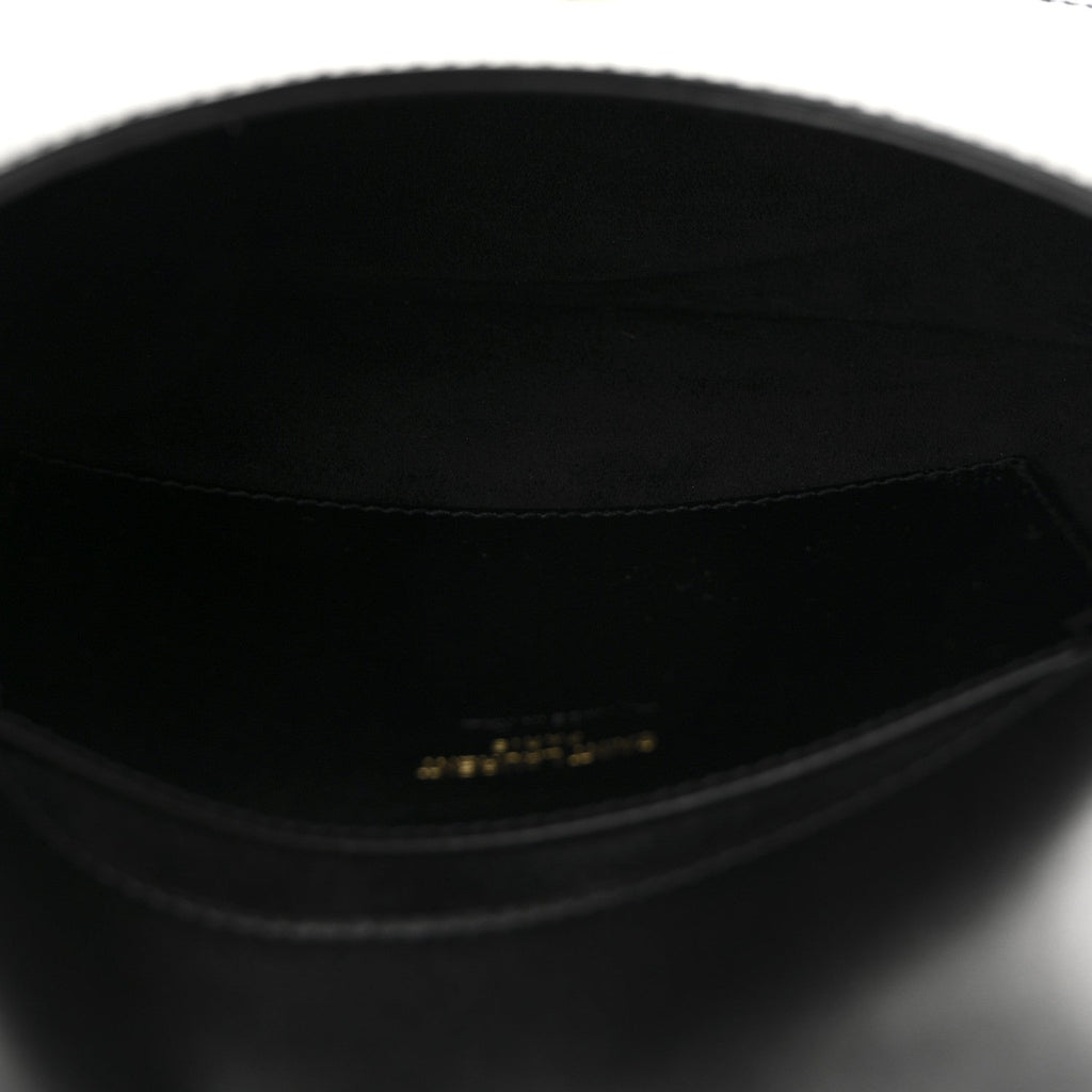 Box Calfskin Voltaire Top Handle Bag Black