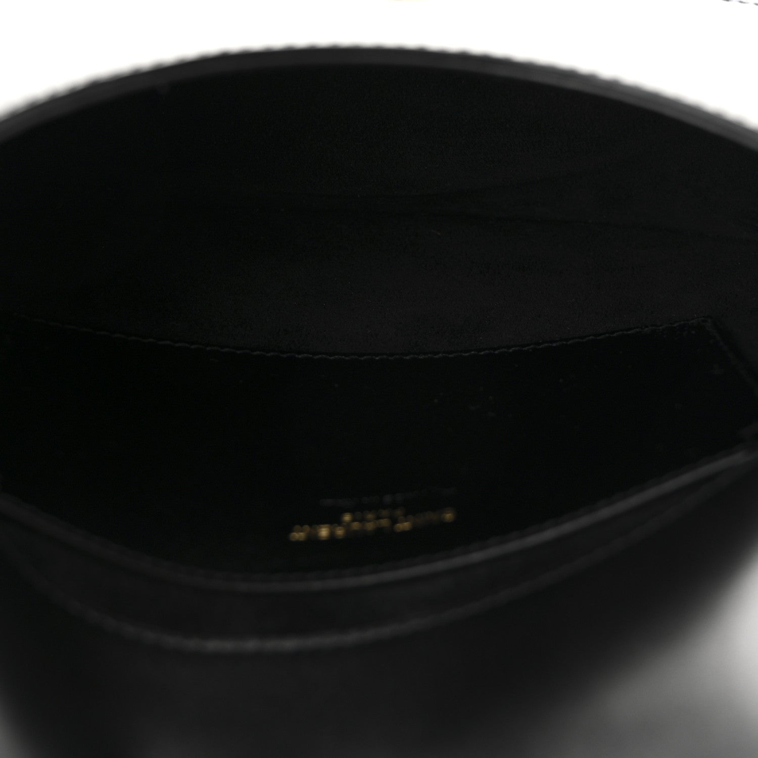 Box Calfskin Voltaire Top Handle Bag Black