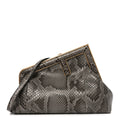 Snakeskin Small Fendi First Dark Grey