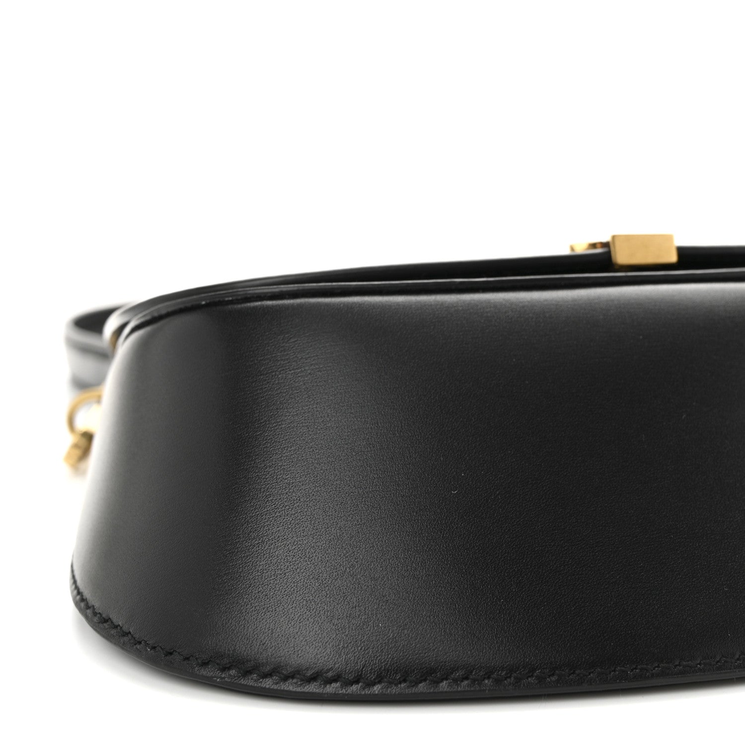 Box Calfskin Voltaire Top Handle Bag Black