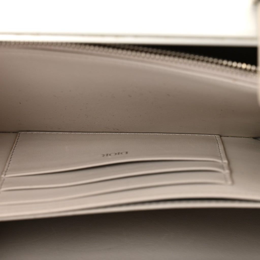 X RIMOWA Aluminum Personal Clutch On Strap Silver