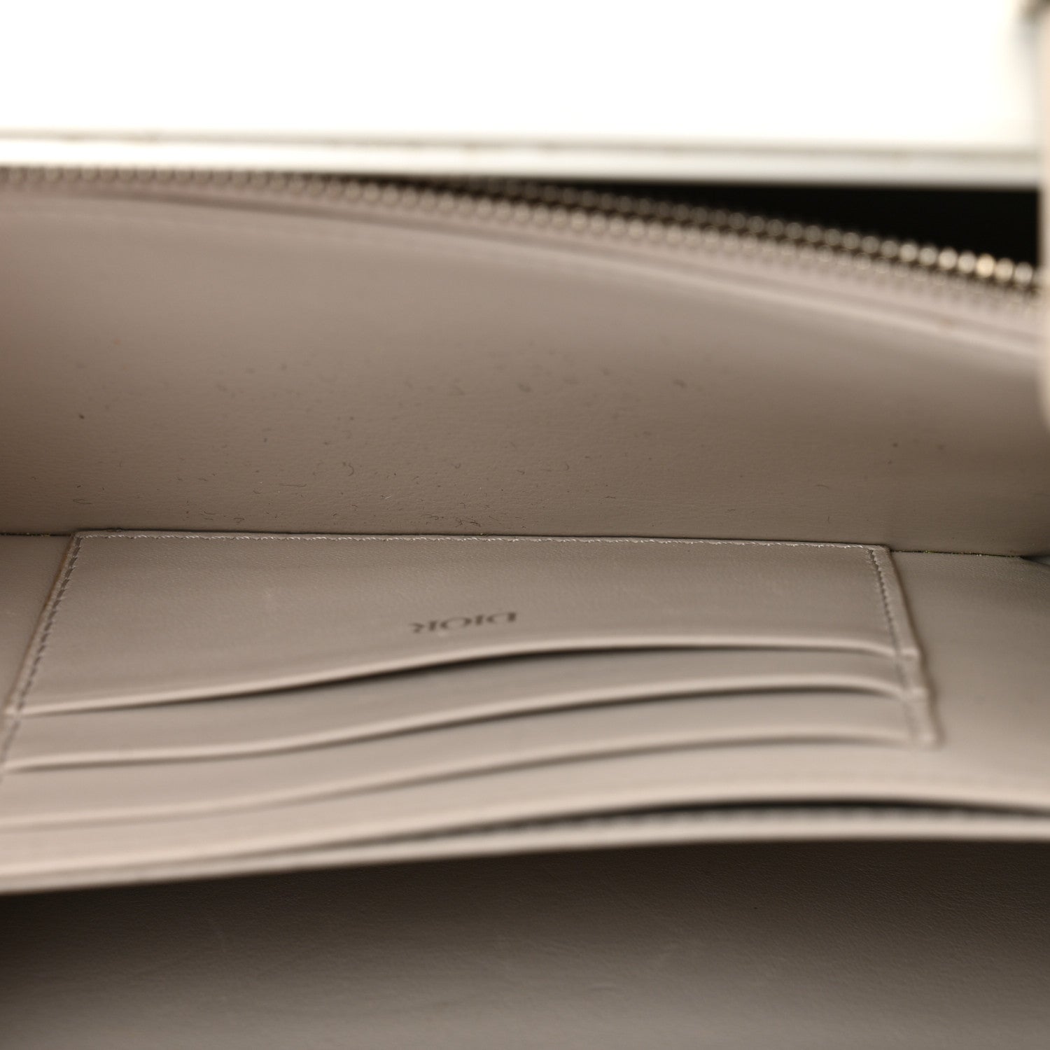 X RIMOWA Aluminum Personal Clutch On Strap Silver