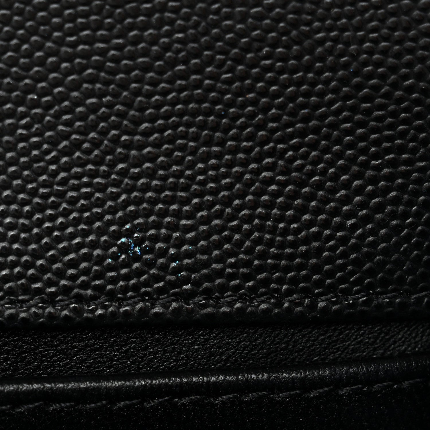 Caviar Quilted Small Boy Flap Black