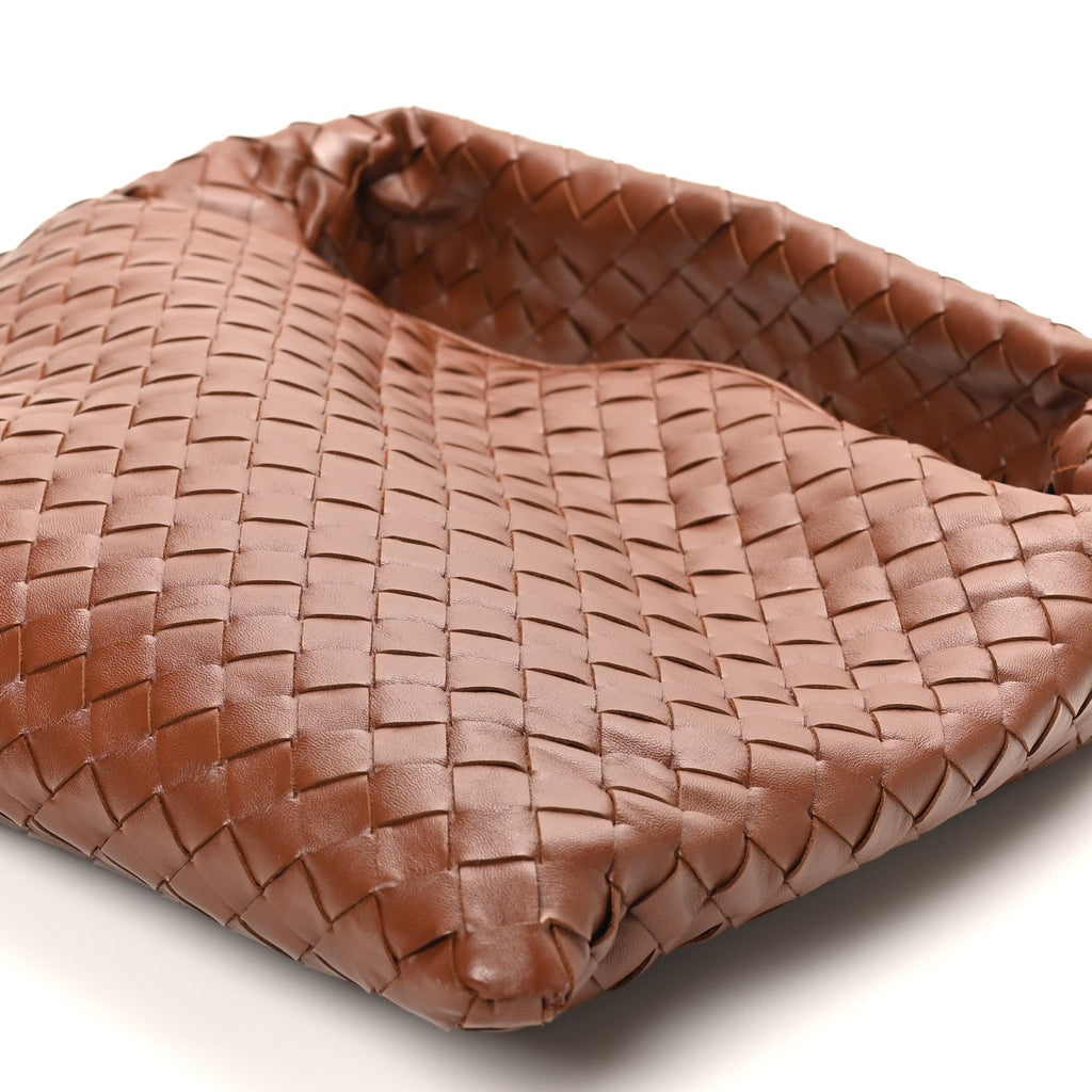 Calfskin Intrecciato Small Hop Sapele