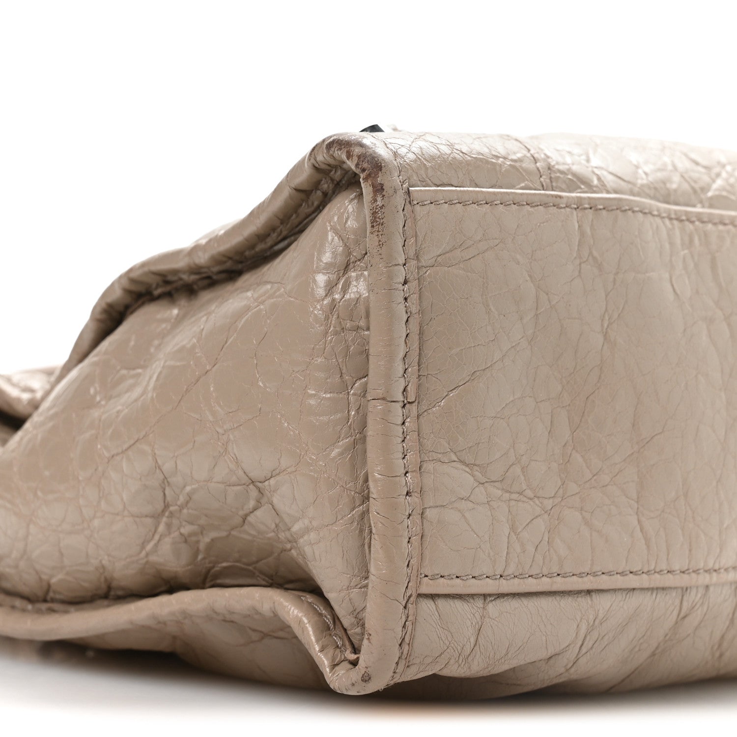 Agneau Arena Silver Hardware Small Le City Beige