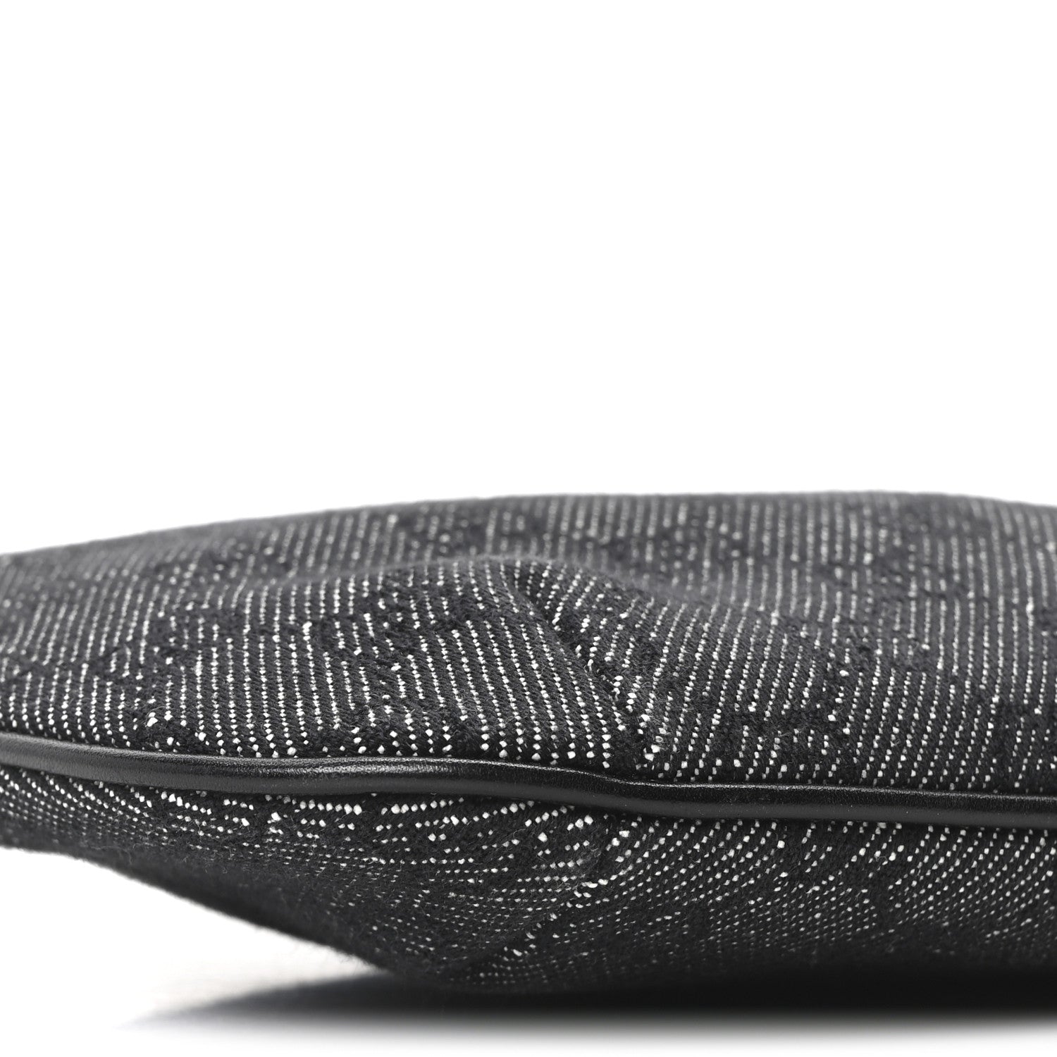 Denim Monogram Pochette Black