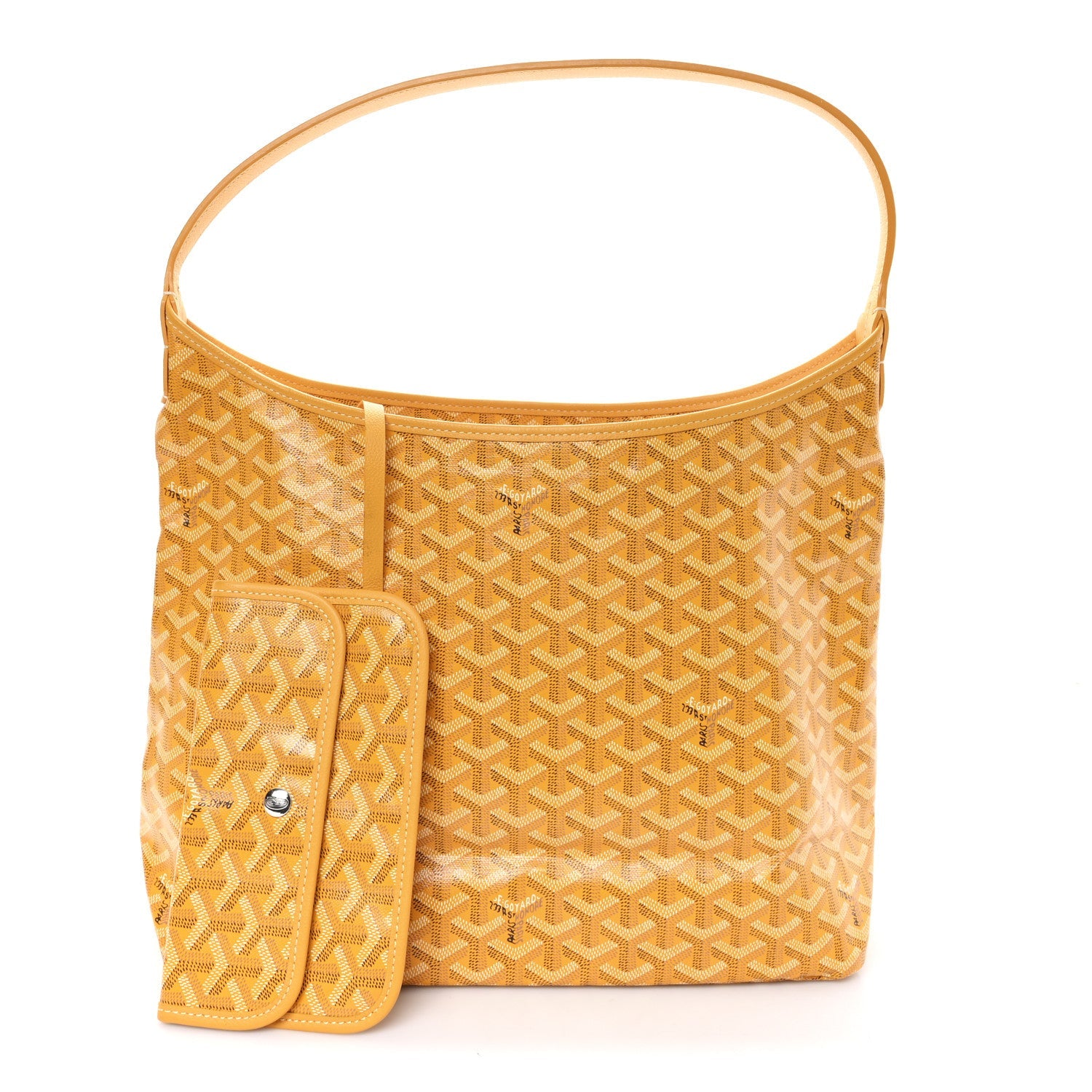 Goyardine Boheme Hobo Yellow