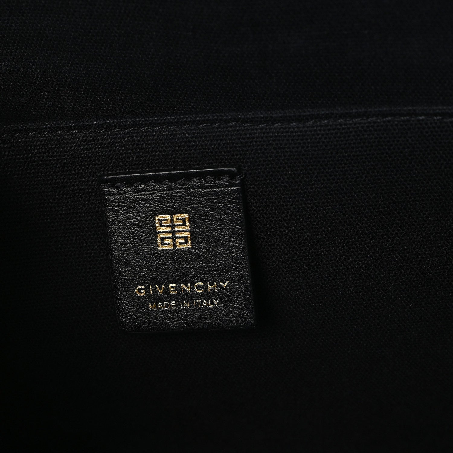 4G Coated Canvas Logo Medium G-Tote Black
