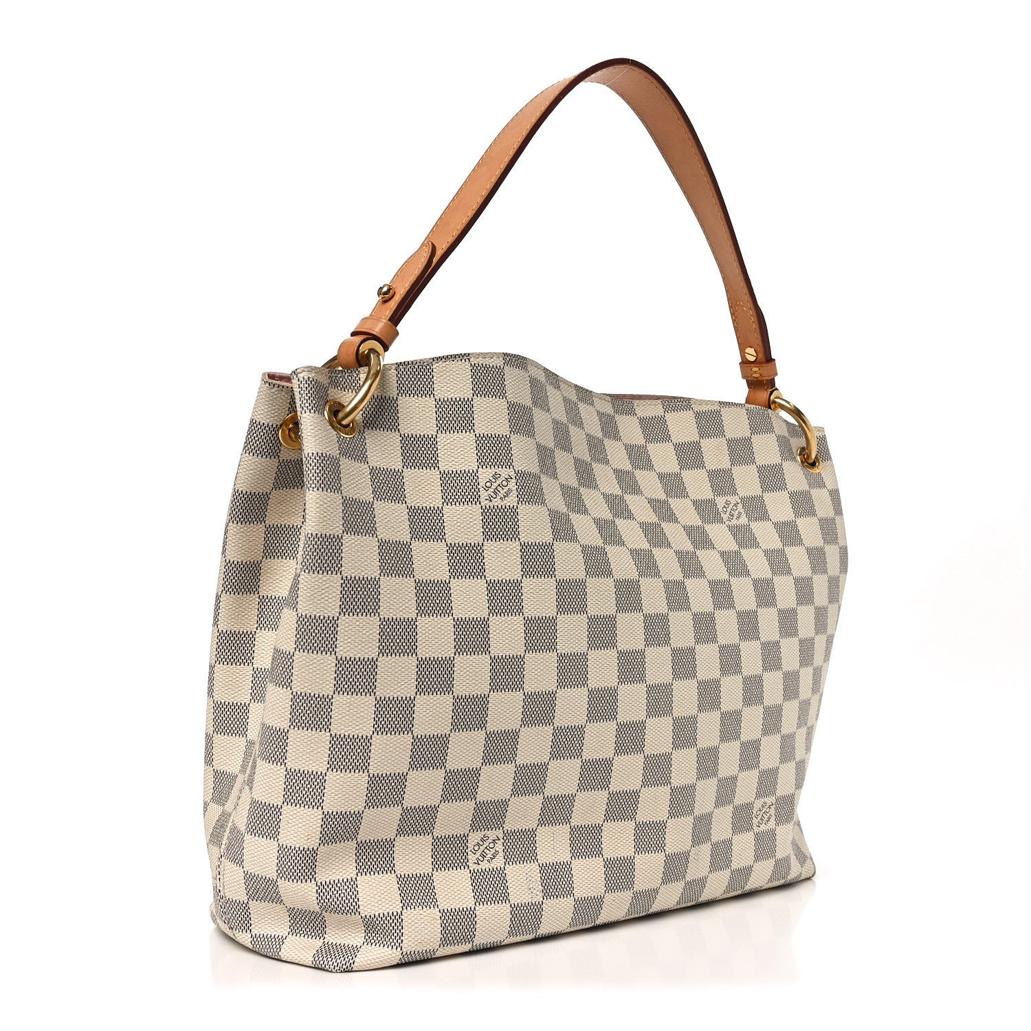 Damier Azur Graceful PM Rose Ballerine