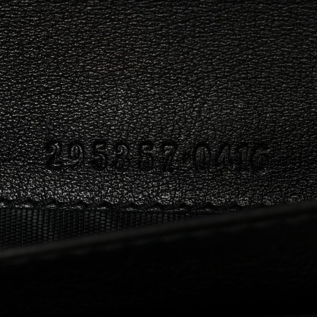 Guccissima Emily Continental Wallet Black