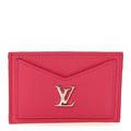 Calfskin Lockme  Holder Hot Pink