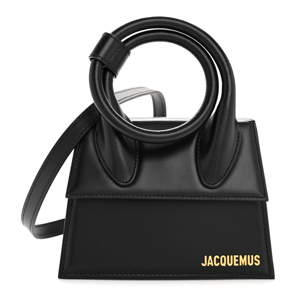 Smooth Calfskin Le Chiquito Noeud Black