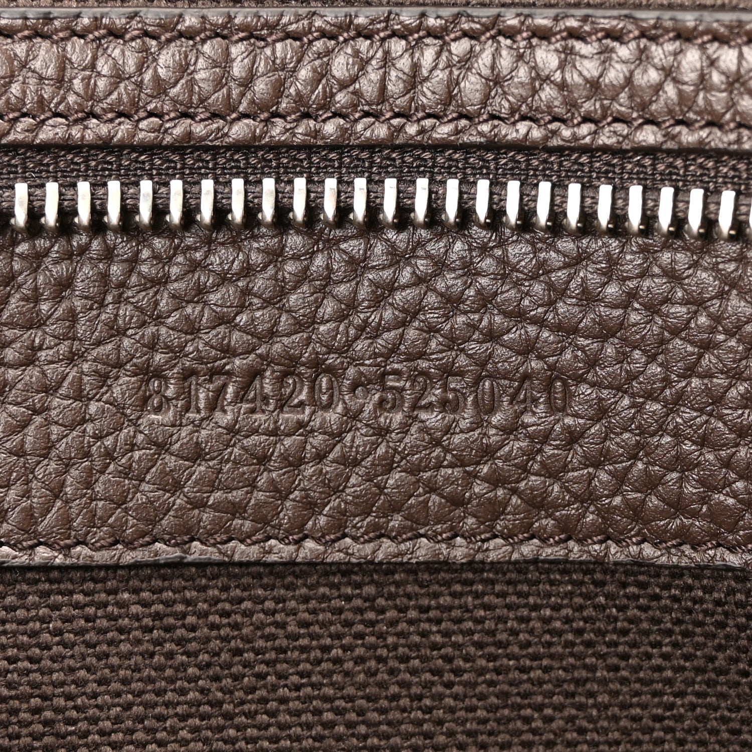Monogram Calfskin Web Medium B Shoulder Bag Beige Brown