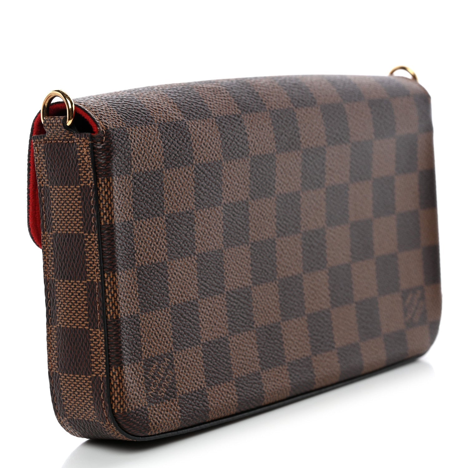 Damier Ebene Pochette Felicie Chain Wallet