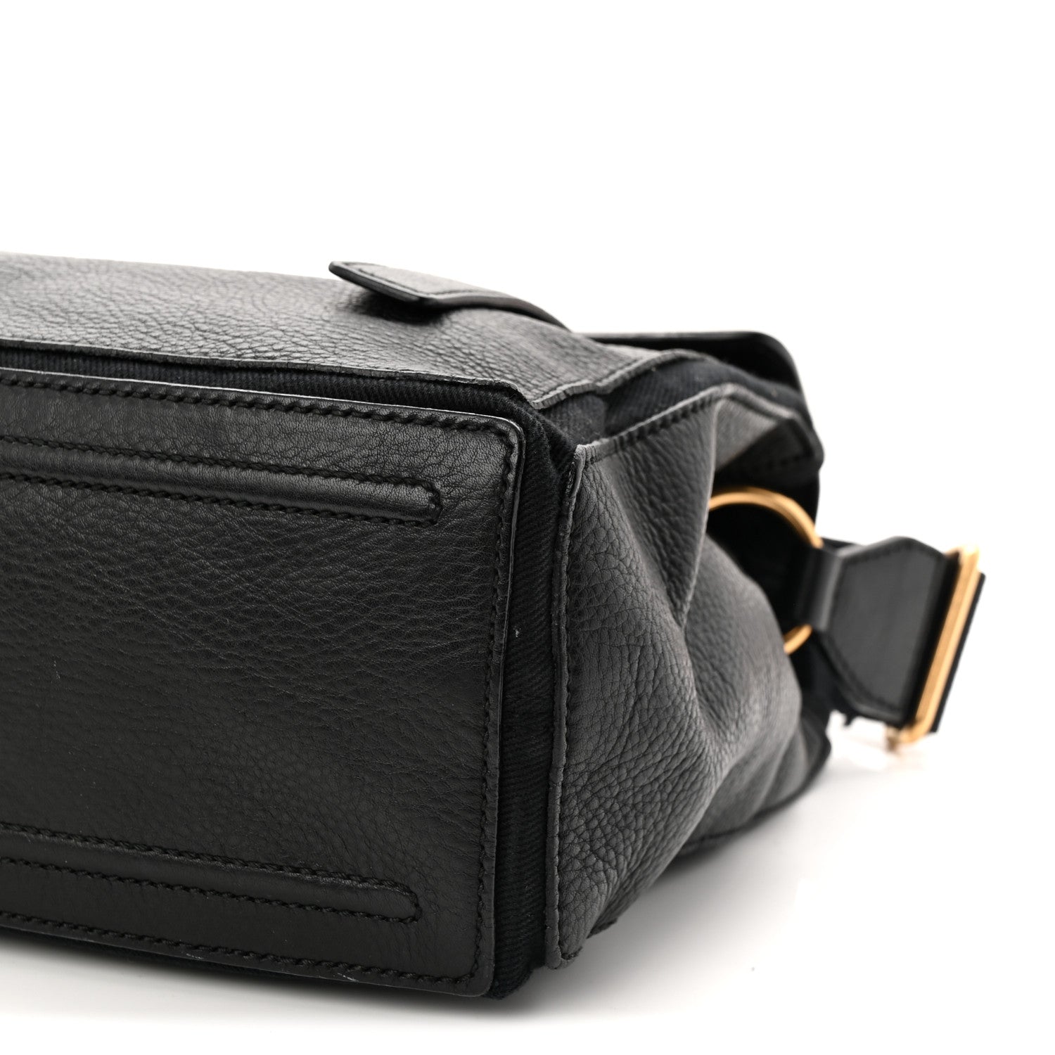 Calfskin Muse Two Messenger Black
