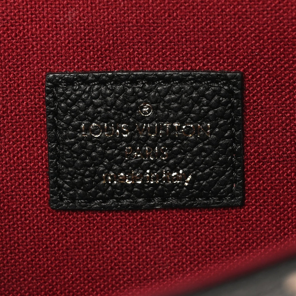 Empreinte Monogram Giant Felicie Pochette Black Beige