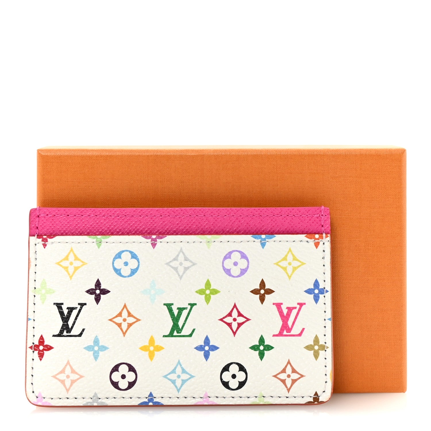 LV X TM Monogram Multicolor  Holder Kawaii Pink