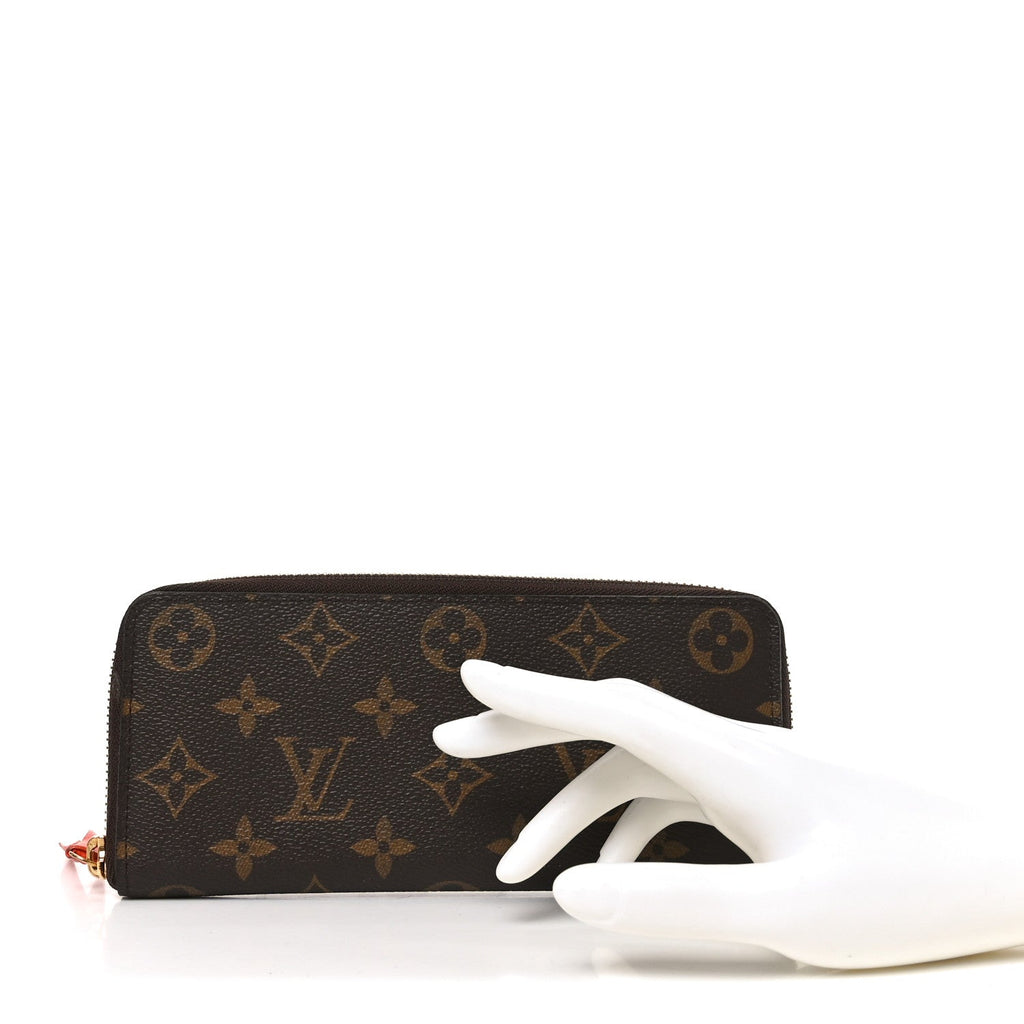 Monogram Clemence Wallet Piment