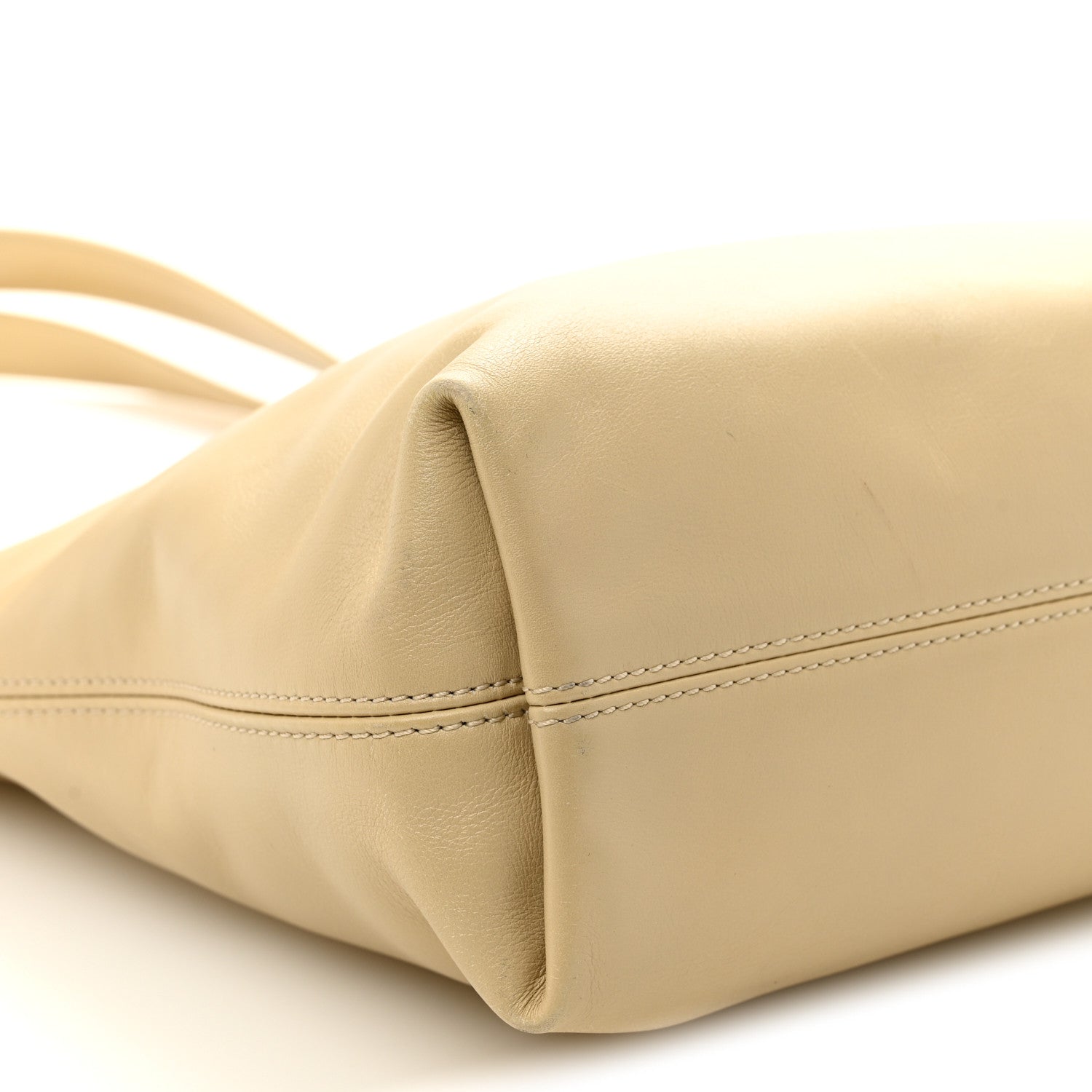 Calfskin CC Tote Beige